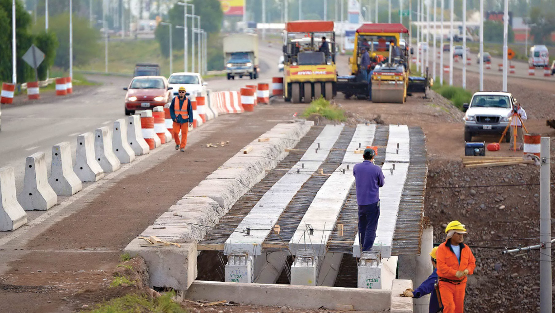 Por la obra pública, la construcción creció y se creó empleo nuevo