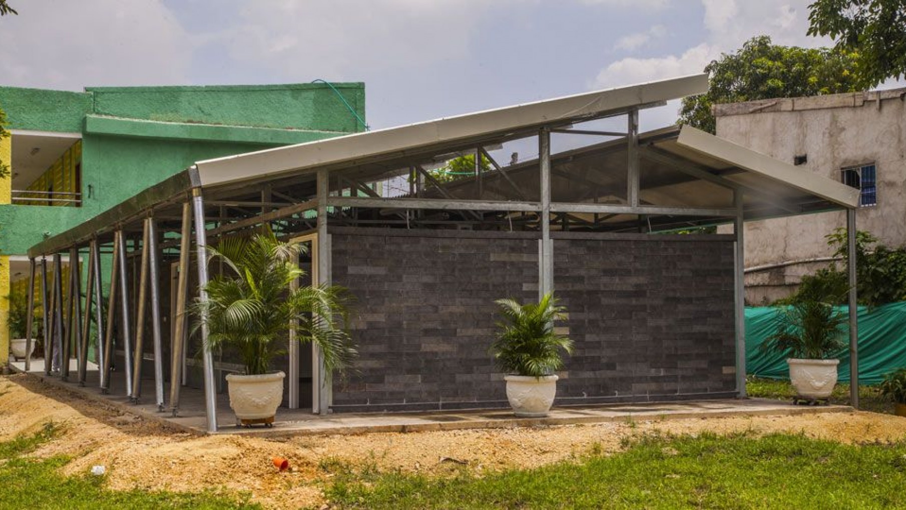 Arquitectura sostenible: Ladrillos de plástico reciclados