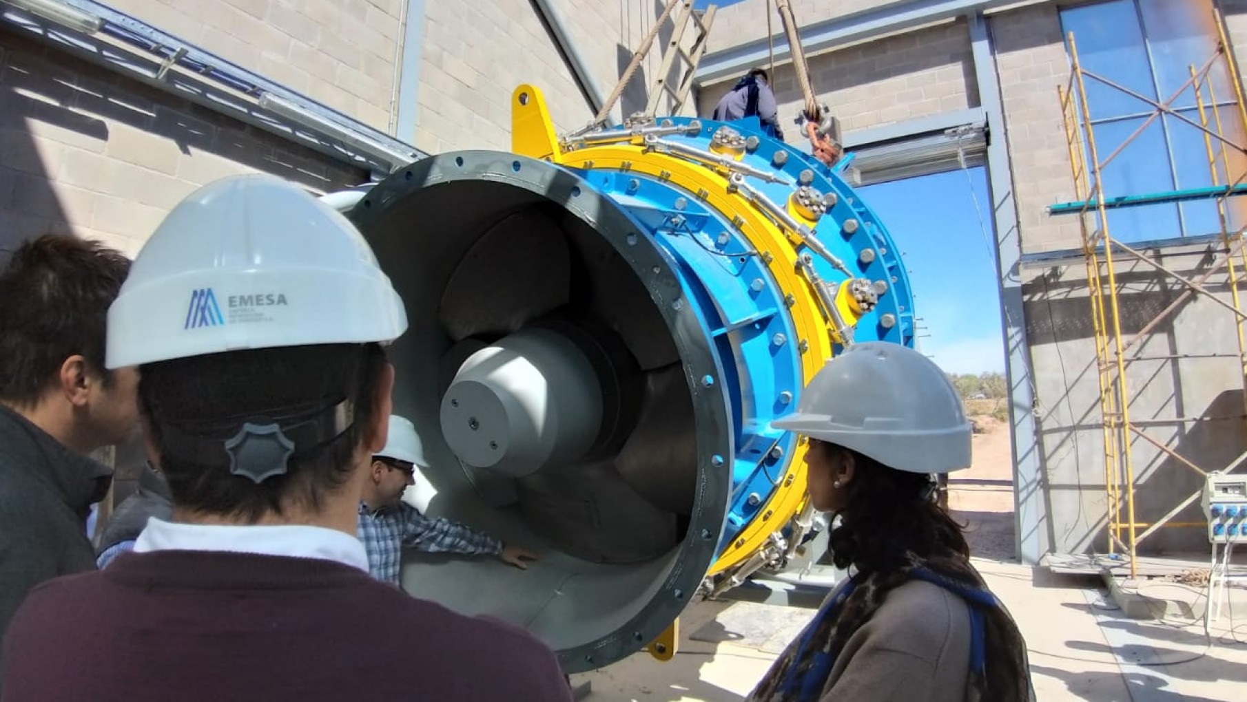 Mendoza sigue sumando energía limpia con PAH: ya está lista la obra civil del Salto 11