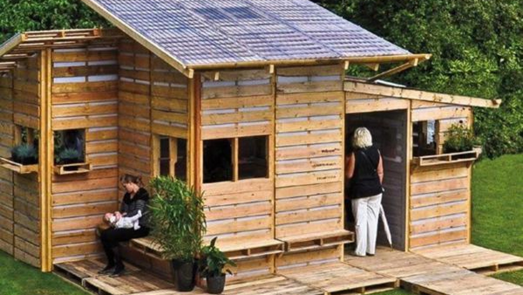 Cómo hacer una casa con Pallets, una solución creativa Revista Área Tres