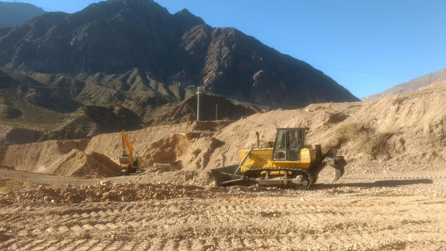 Ahora sí: comenzó la obra de un puente clave en la ruta a Chile