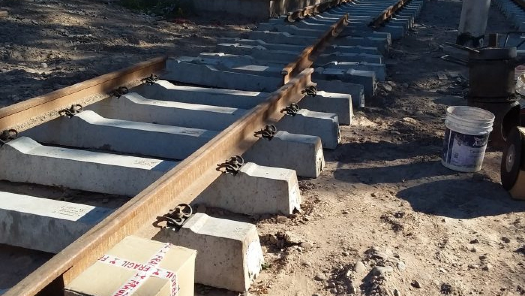 Antes de fin de año estará listo el tren urbano a Las Heras