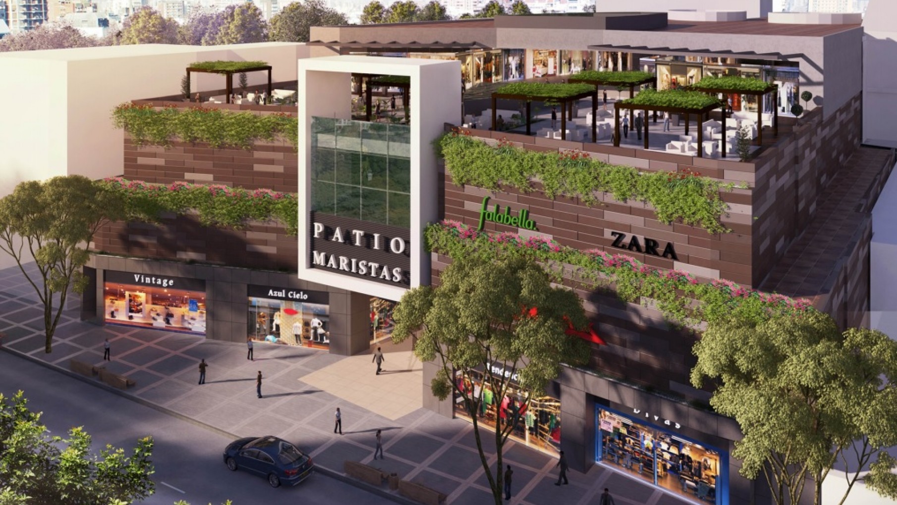 Cómo será el shopping Patio Maristas, en pleno centro