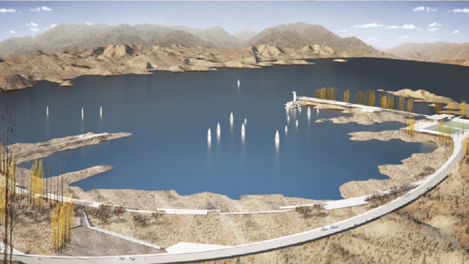 Adjudicaron el proyecto para desarrollar turismo en el embalse Potrerillos