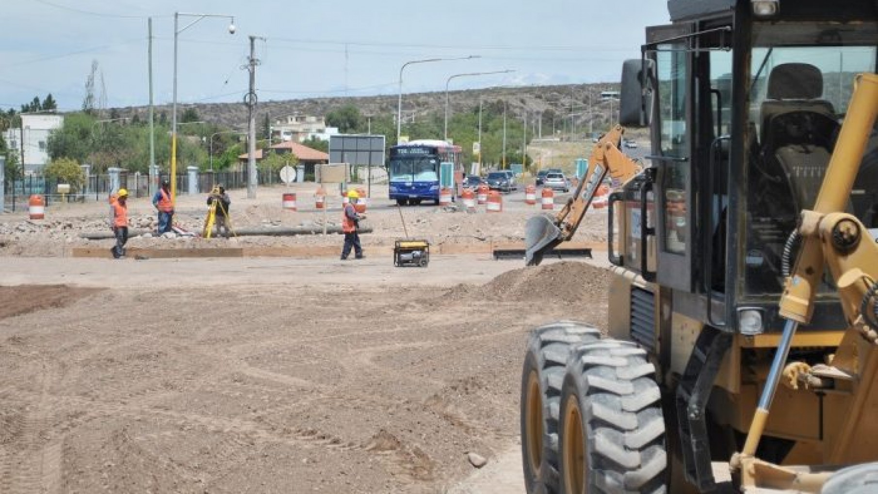 Está en marcha la modernización de la Ruta Provincial 82