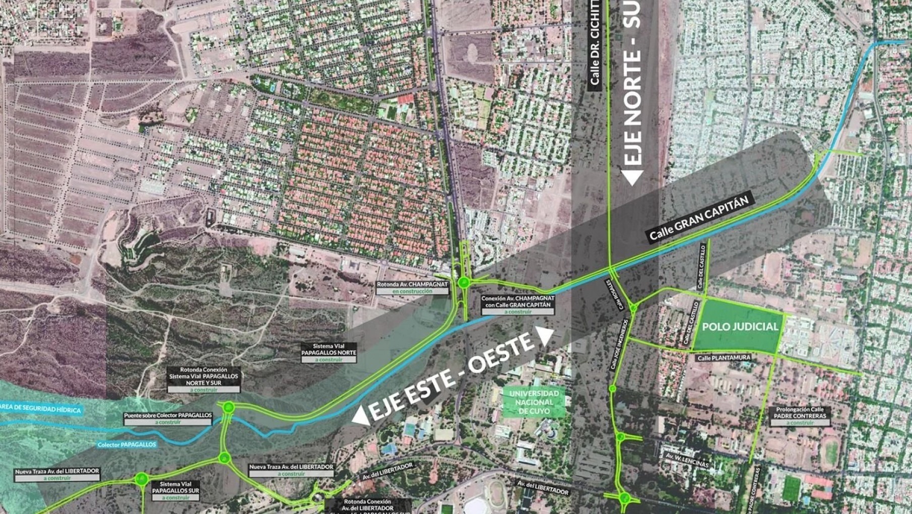 Ambicioso proyecto de conectividad vial para el Oeste mendocino