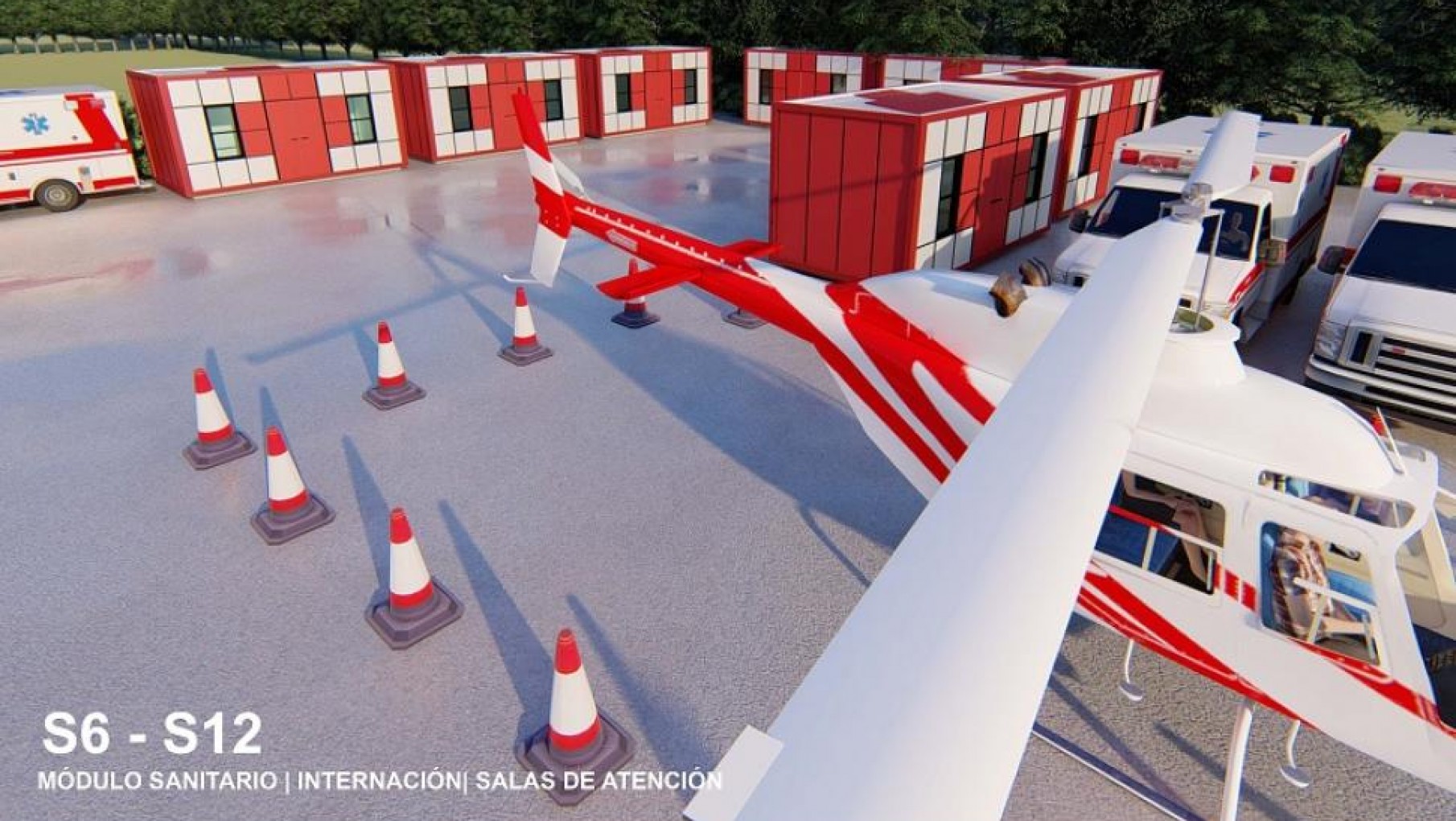 Coronavirus: Nuevos módulos personalizables de madera para asistencia médica