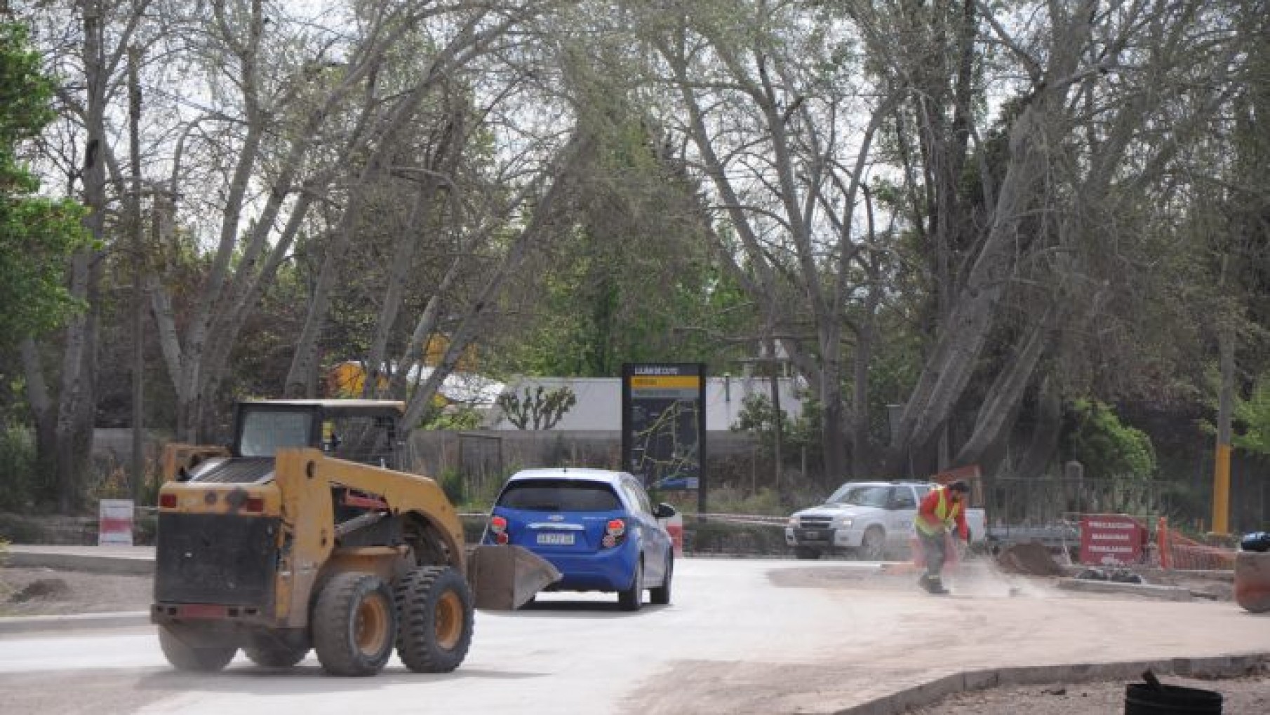 Finalizó la reconstrucción de la avenida Roque Sáenz Peña en Luján de Cuyo