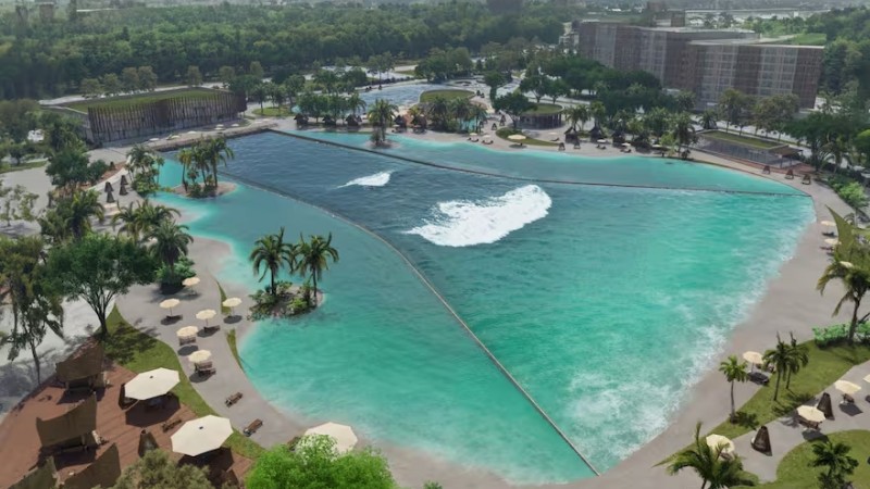 Proyectan un desarrollo inmobiliario con una pileta que tendrá olas de 1,5 metros