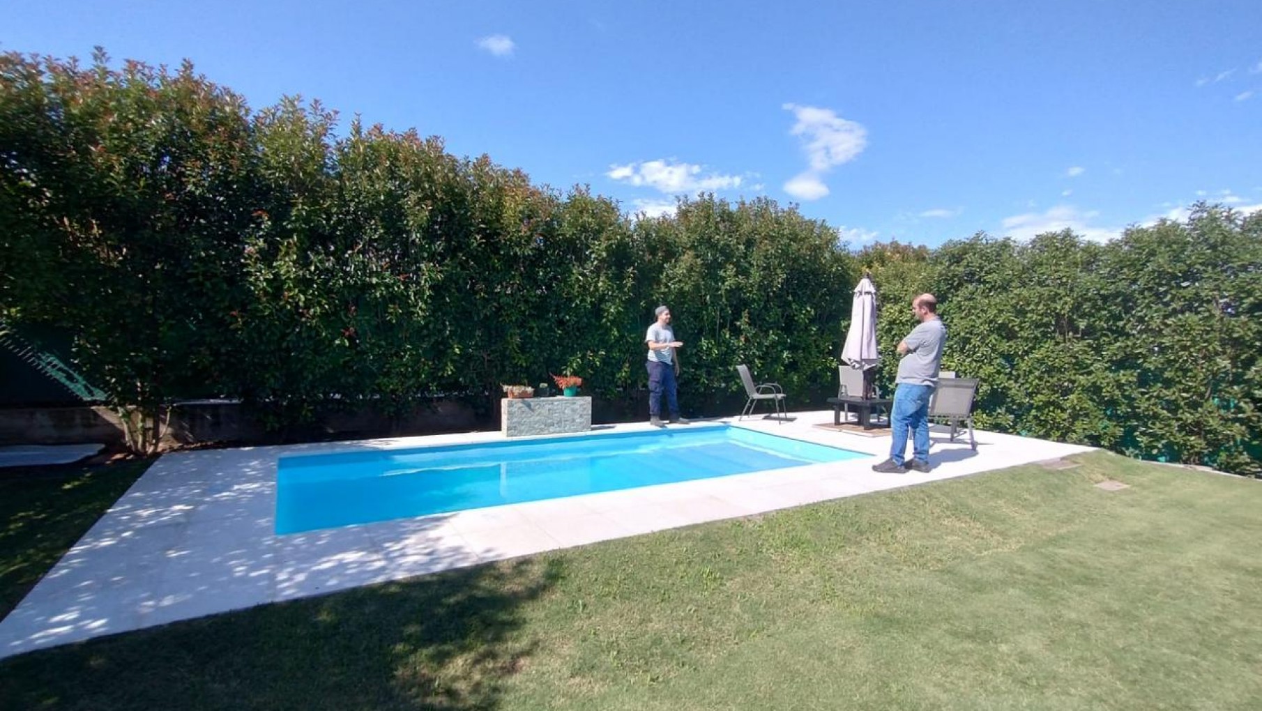 Por fin de temporada: Amaya Construcciones remata piletas con novedosos modelos