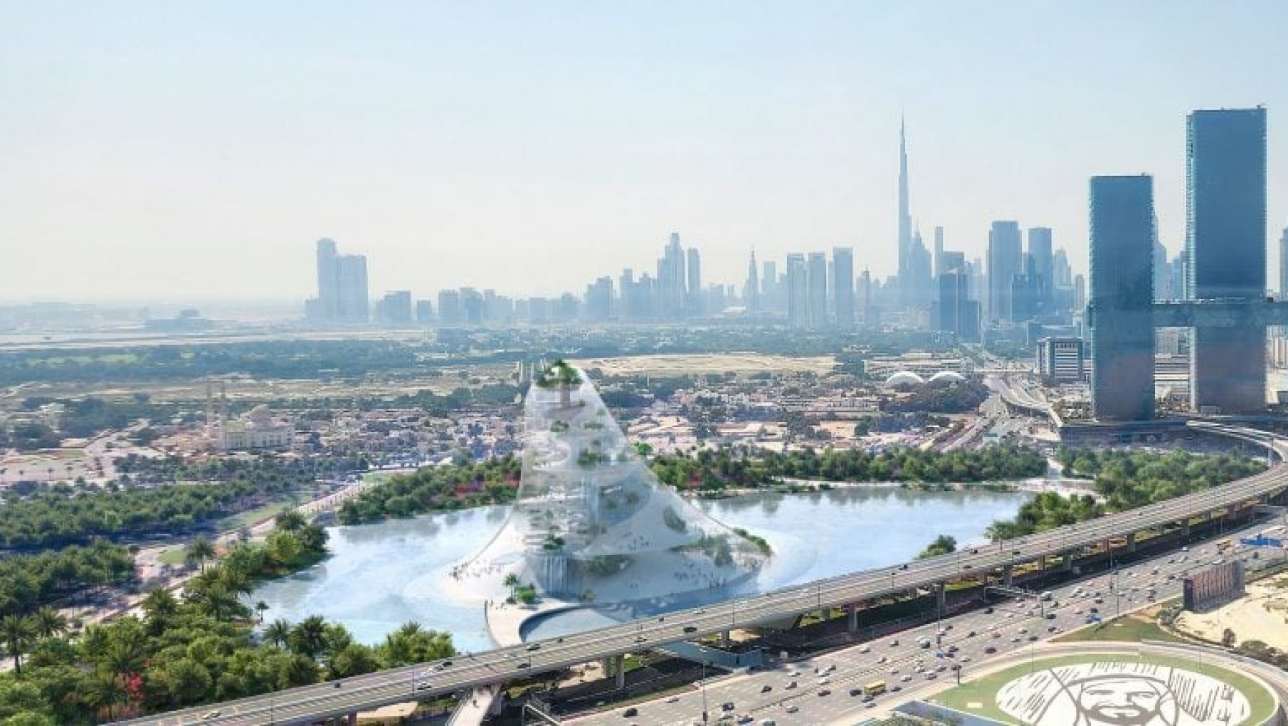 Cómo será el original resort y spa en altura en Emiratos Árabes