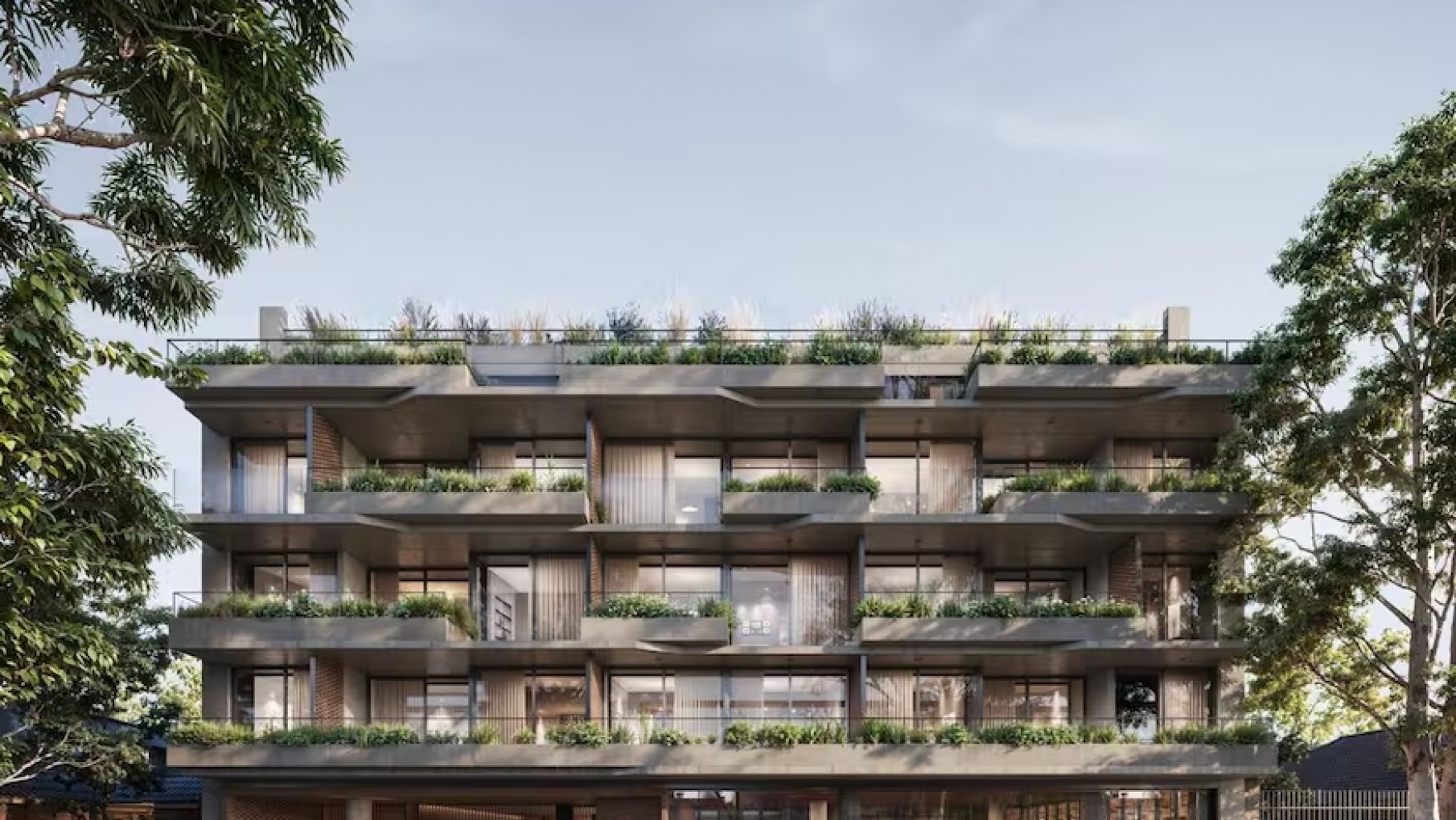 Descubrí el edificio que incorpora casas con jardín y penthouses con terrazas