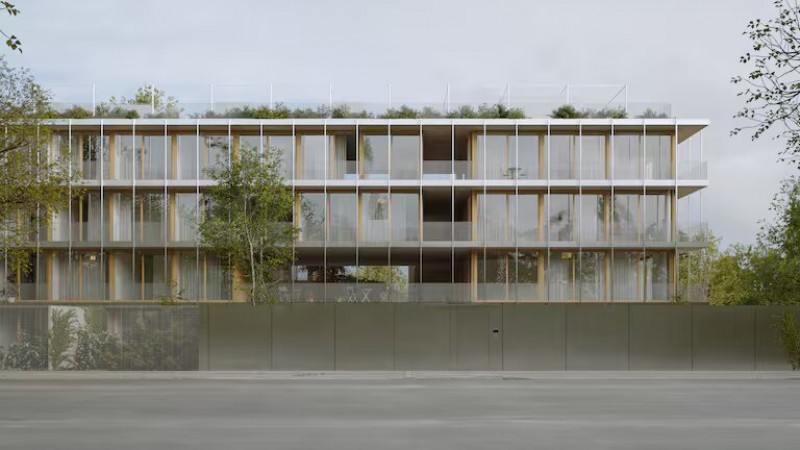 Así el nuevo proyecto con edificios de cuatro pisos cada uno, con unidades de hasta 120 m² cubiertos