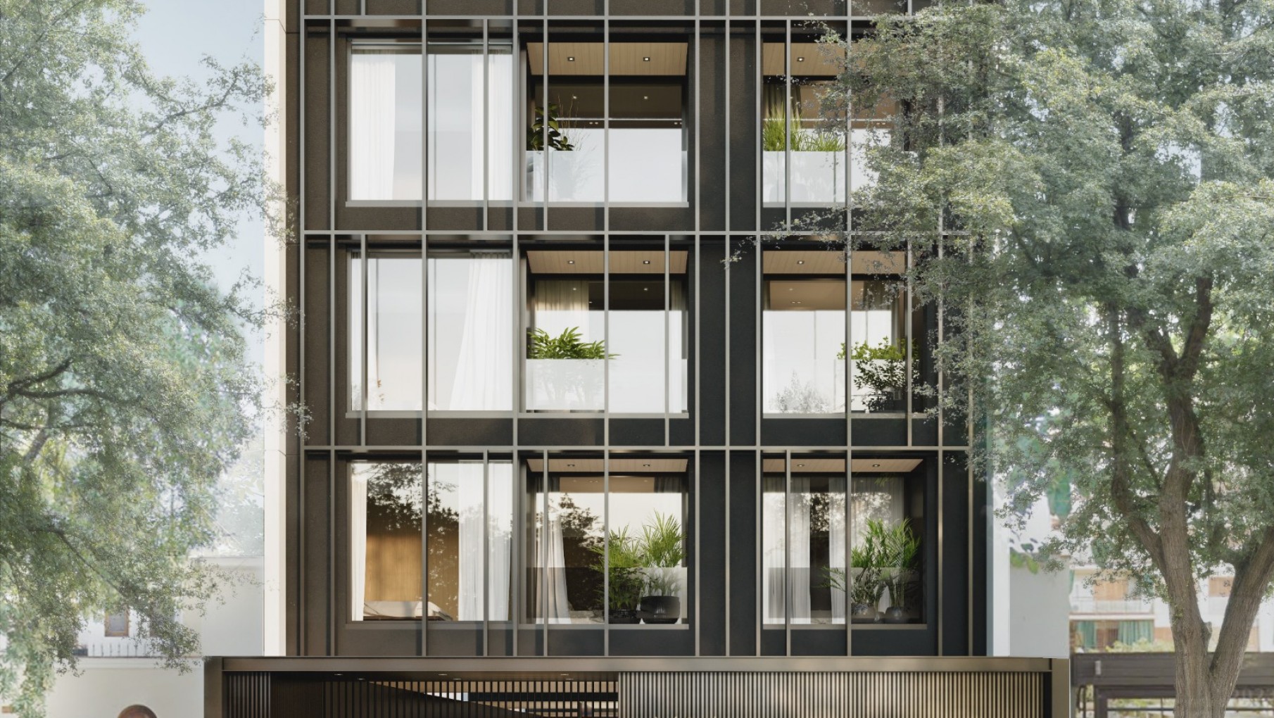 Clark Plaza: arquitectura moderna en la Quinta Sección