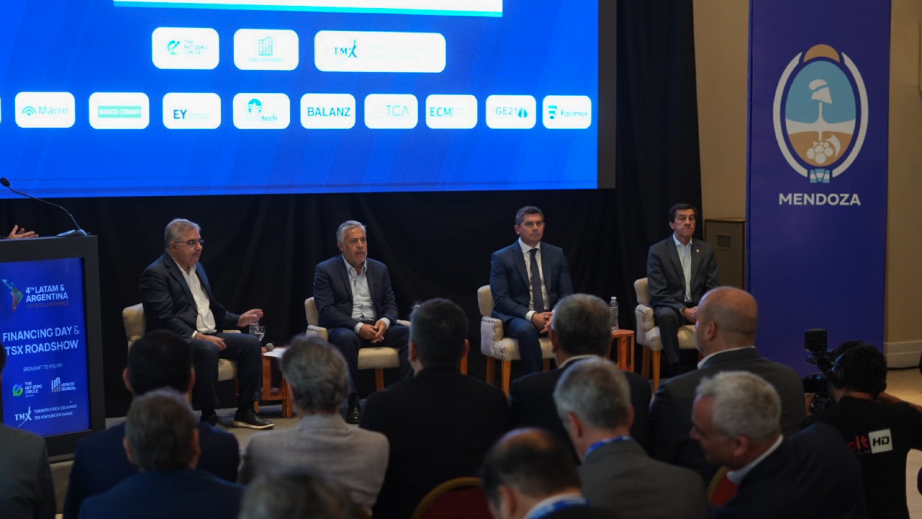 Mendoza fue protagonista del evento financiero más importante de la minería en América Latina