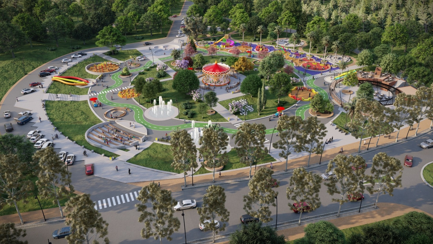Invertirán más de $3.000 millones para remodelar la histórica Rotonda del Parque General San Martín