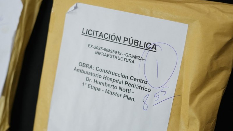 Once empresas pujan por el nuevo Centro Ambulatorio del Hospital Pediátrico Dr. Humberto Notti