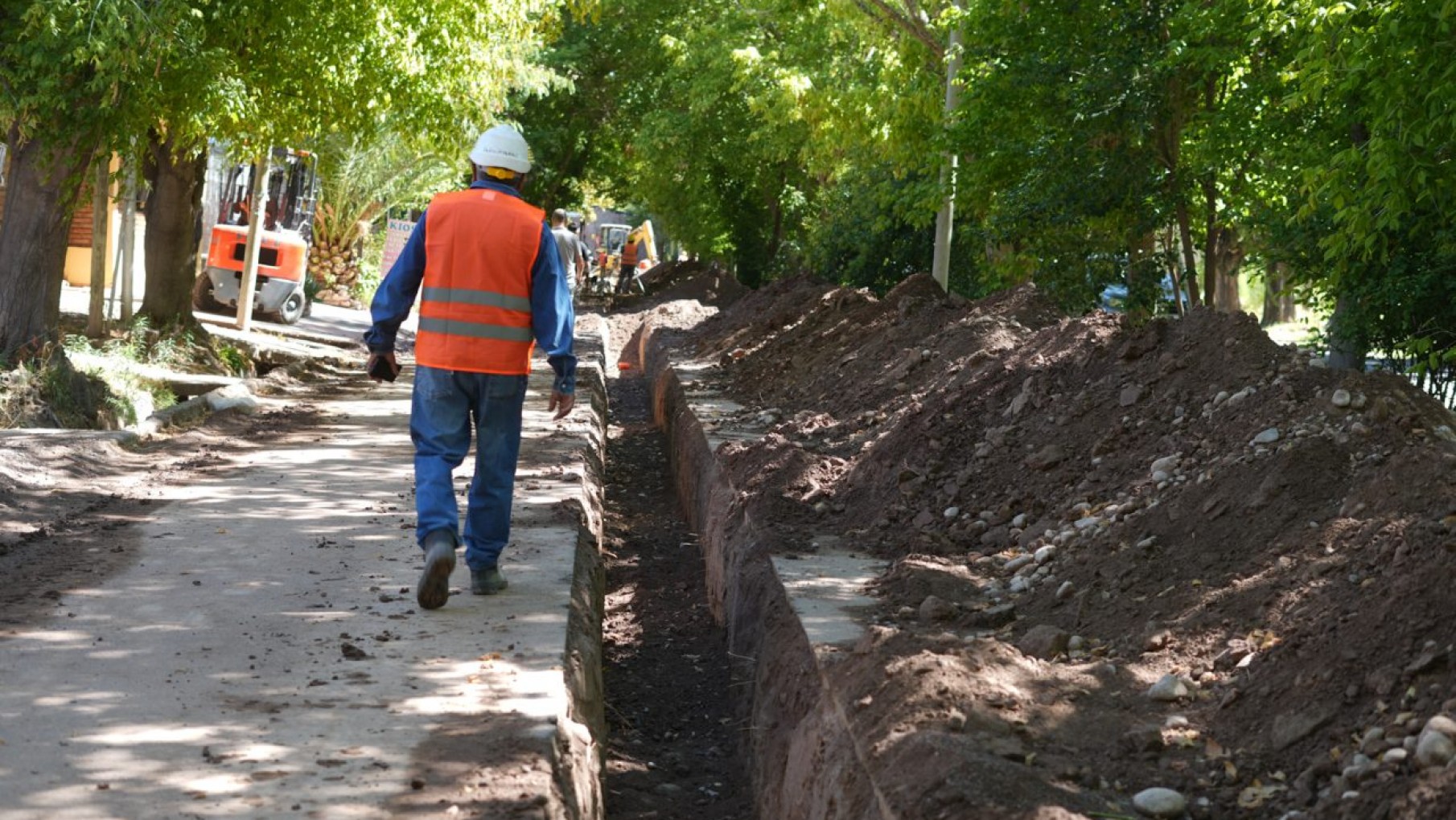 Luján de Cuyo sumó obras claves de saneamiento y energía
