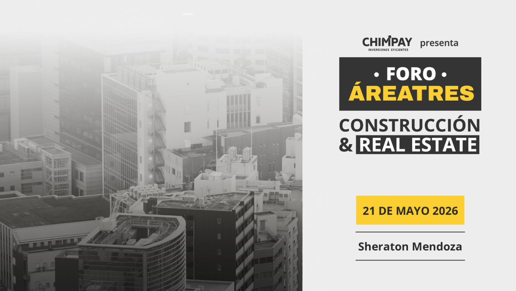 Abrieron las inscripciones para el Foro de Construcción & Real Estate Mendoza 2026