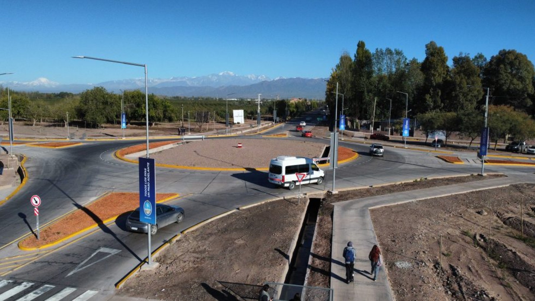 Nueva rotonda de Ruta 60 y Maza: 5 beneficios de la obra