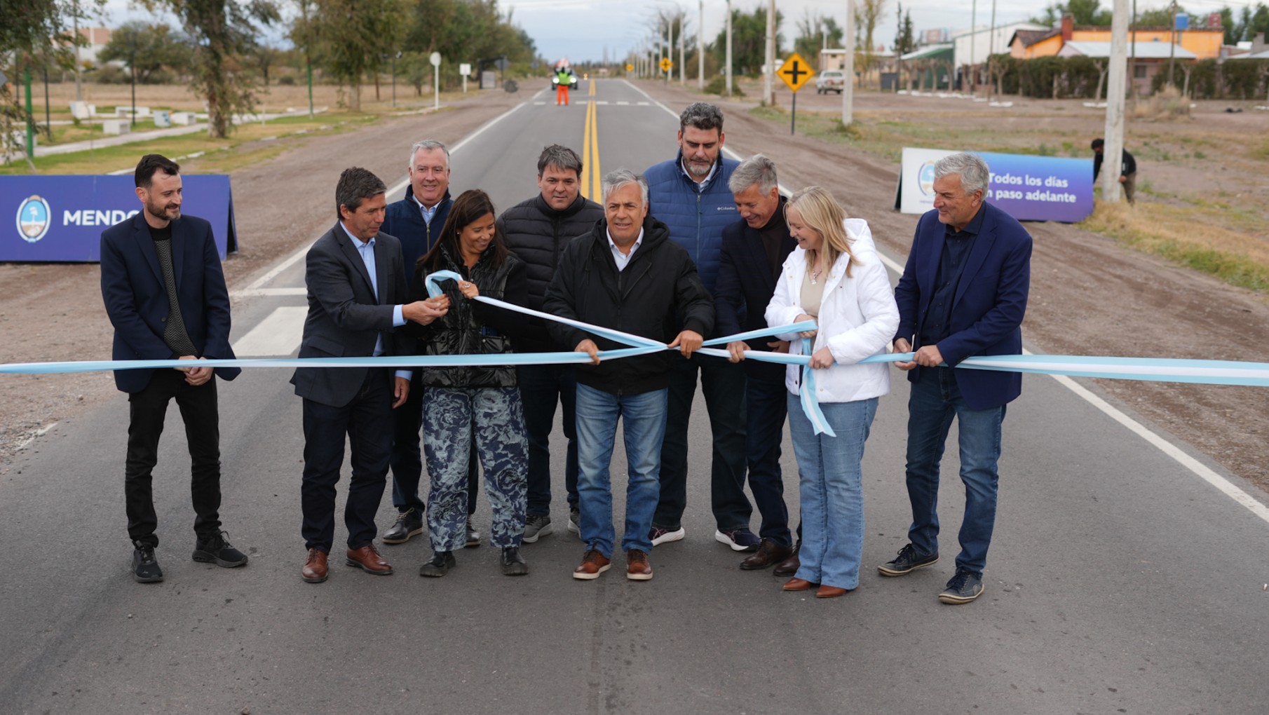 Los renovados caminos entre San Rafael y General Alvear fortalecen el corazón productivo del sur