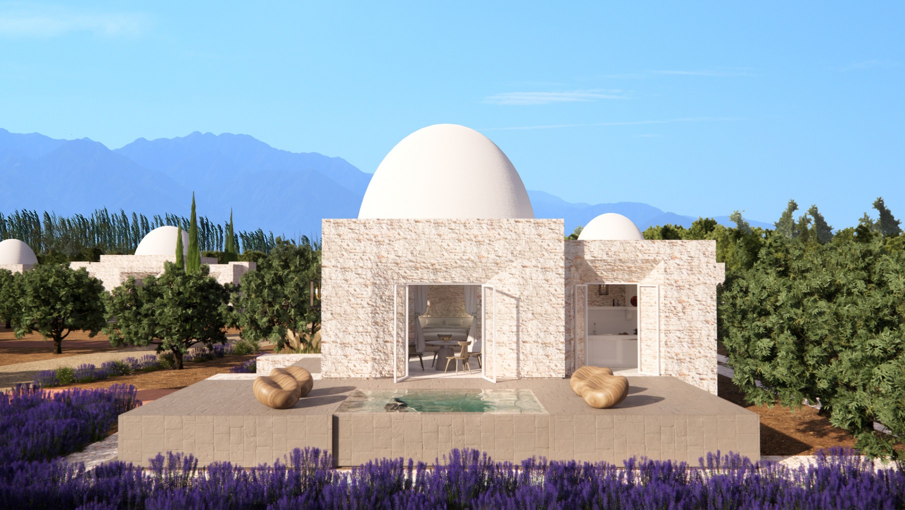 Chozos Wine Houses: casas de lujo para amantes del vino