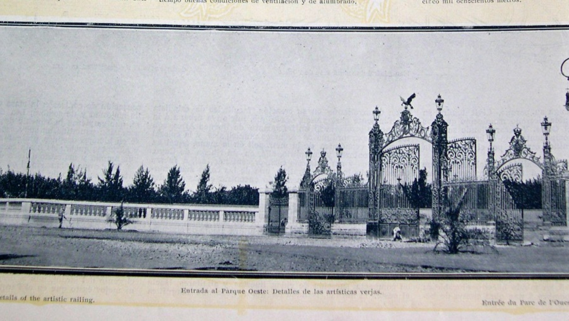 La historia arquitectónica del Parque General San Martín