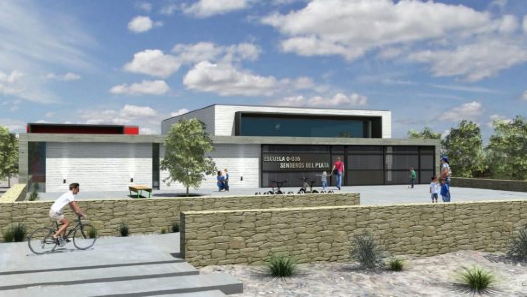 Iniciaron las obras del jardín nucleado Senderos del Plata de Tupungato