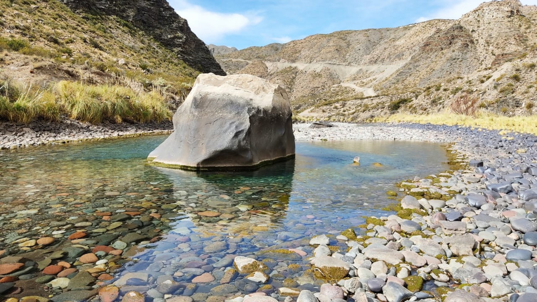 Seis empresas recorrieron la zona de El Baqueano para realizar estudios geológicos