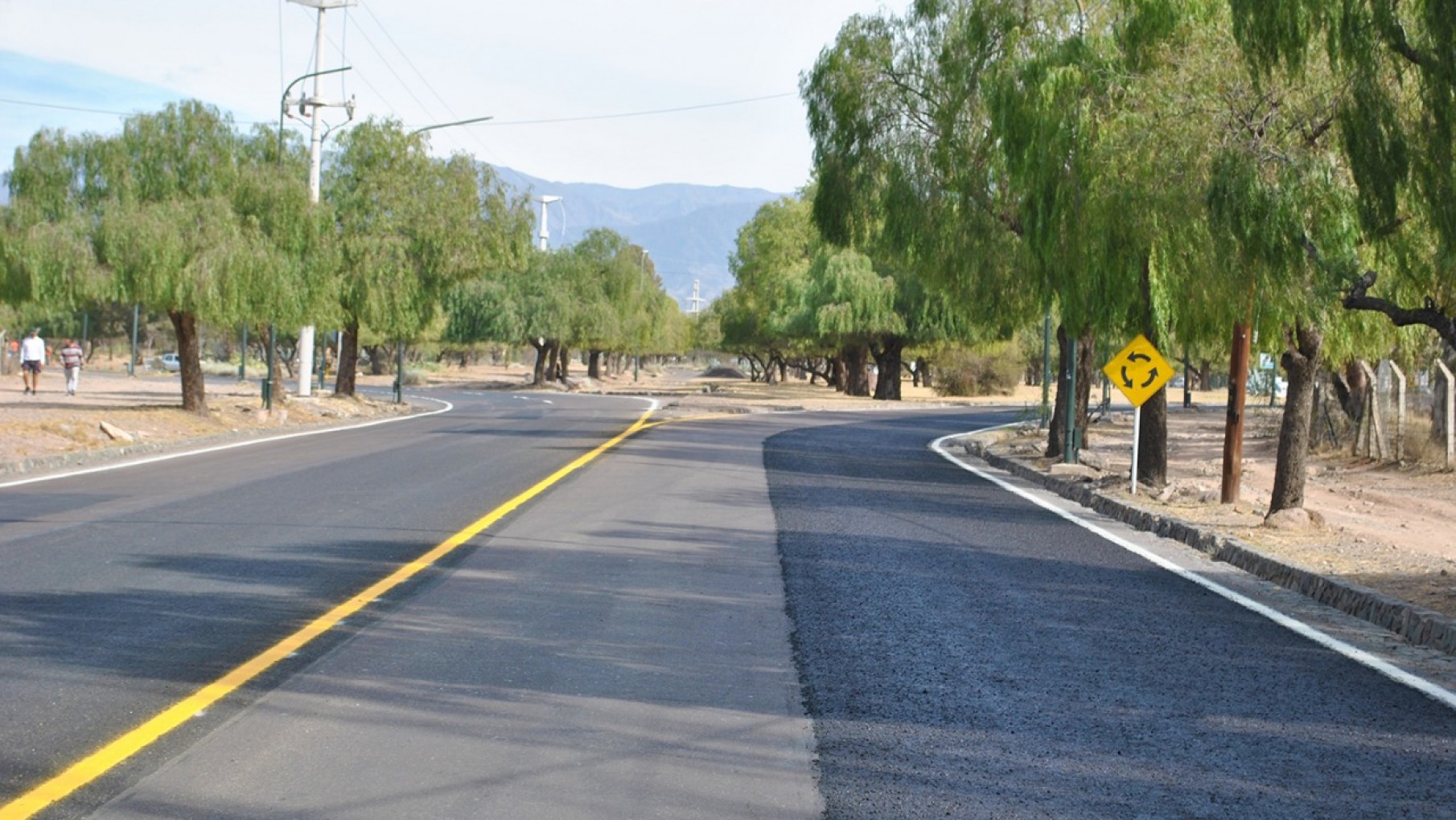 Continúa la mejora de las calles del Parque General San Martín