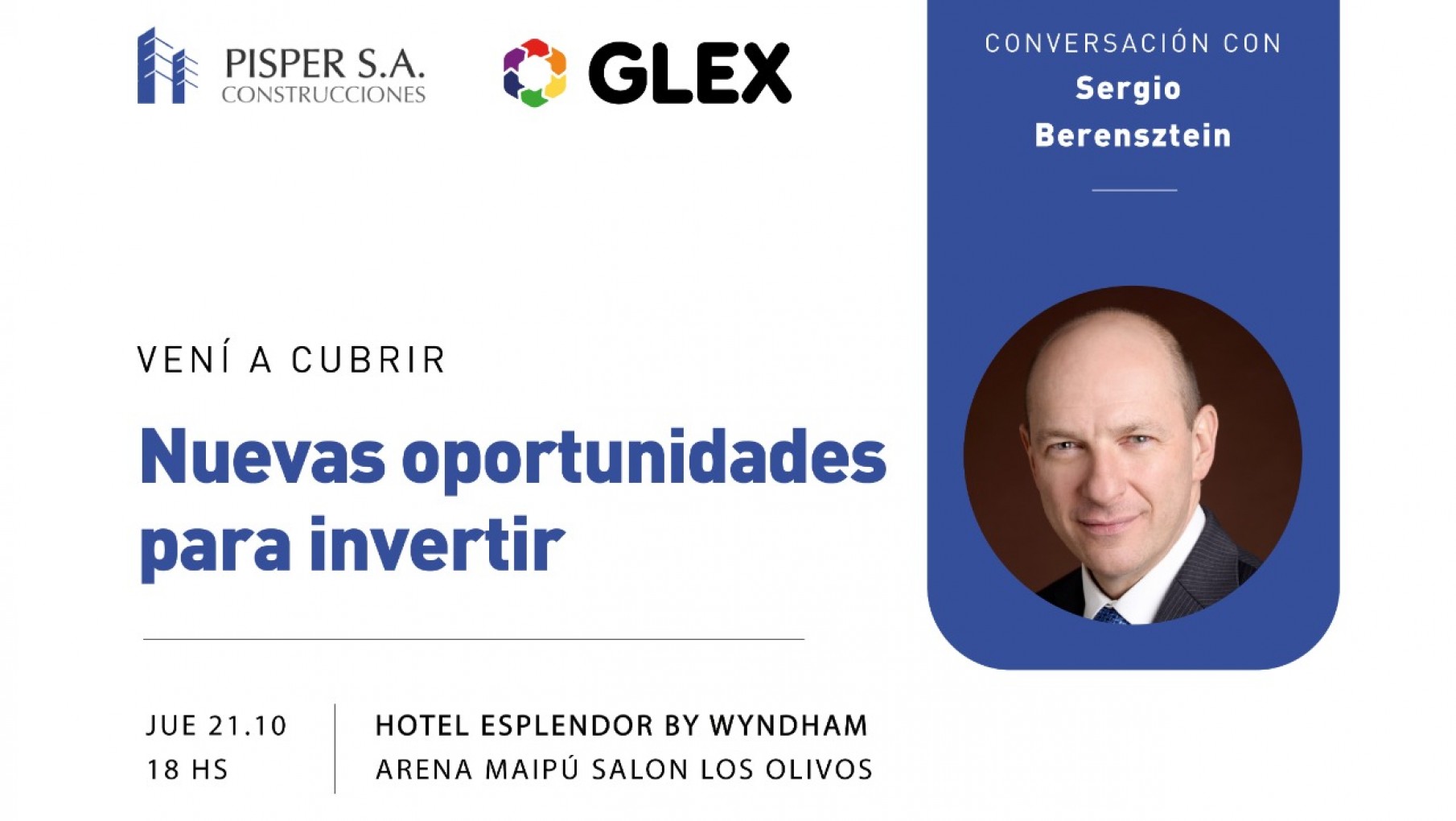Pisper Construcciones anunciará su alianza estratégica con el GLEX Group de Miami