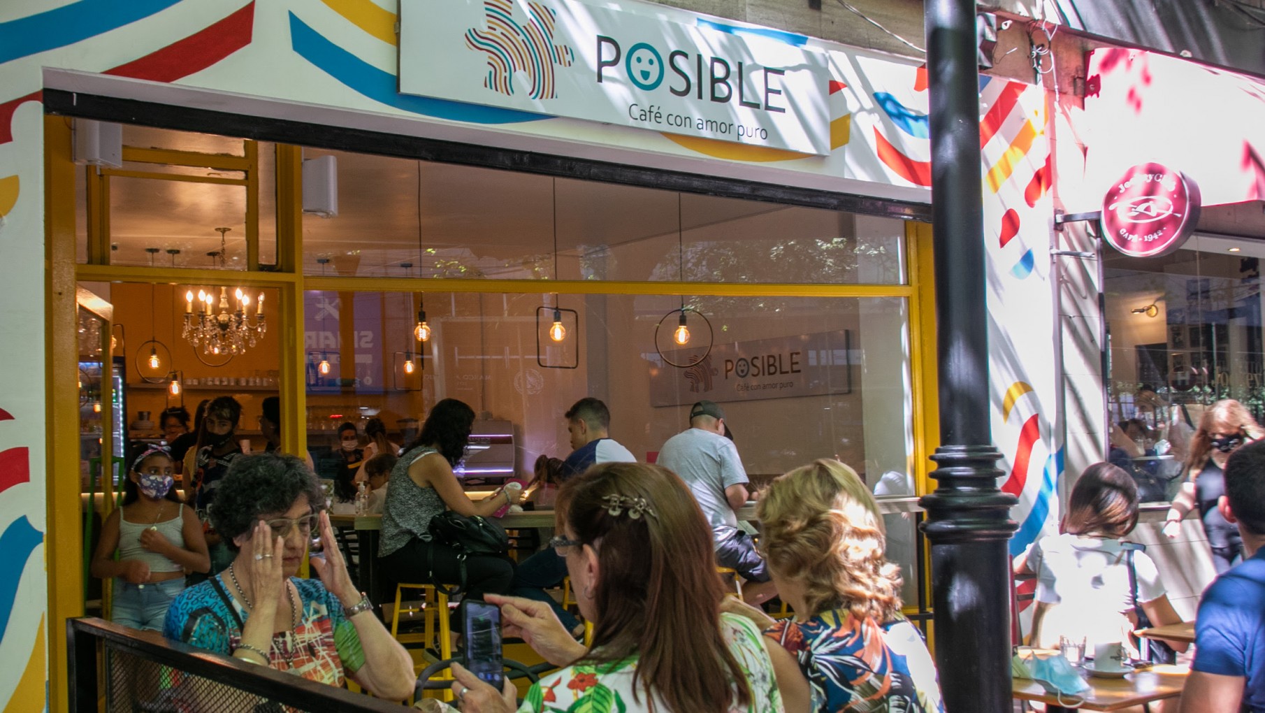 Primer café por la inclusión en la Ciudad