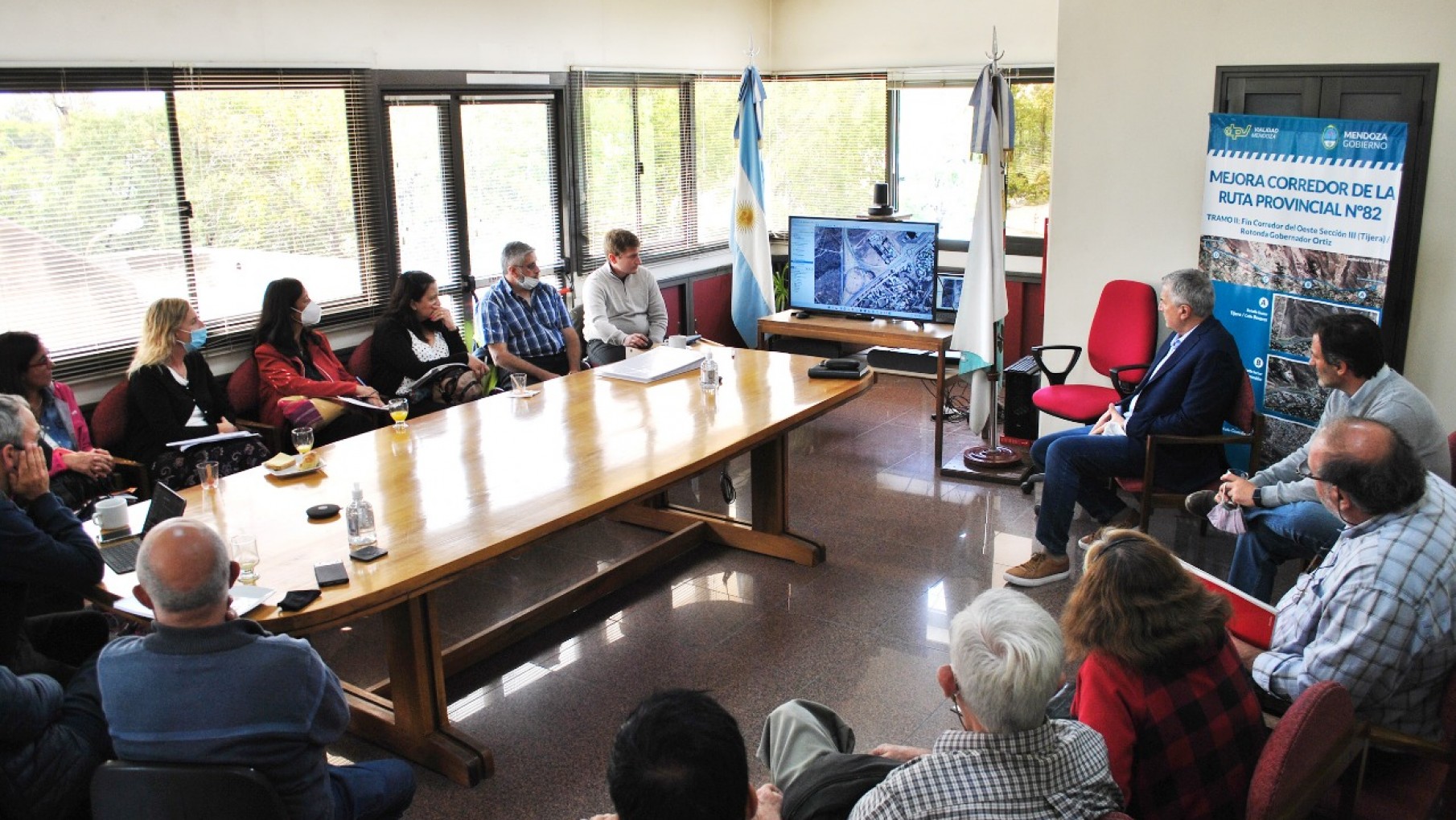 Ruta Panamericana: referentes del BID revisaron el avance de los trabajos