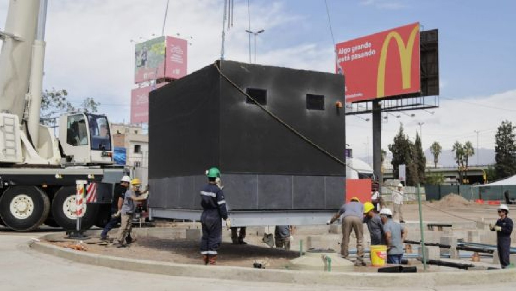 McDonald's inicia la construcción de un nuevo local con un concepto tecnológico y sustentable