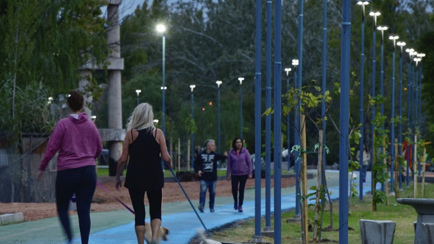 Nuevo Parque Lineal Calvario en Godoy Cruz