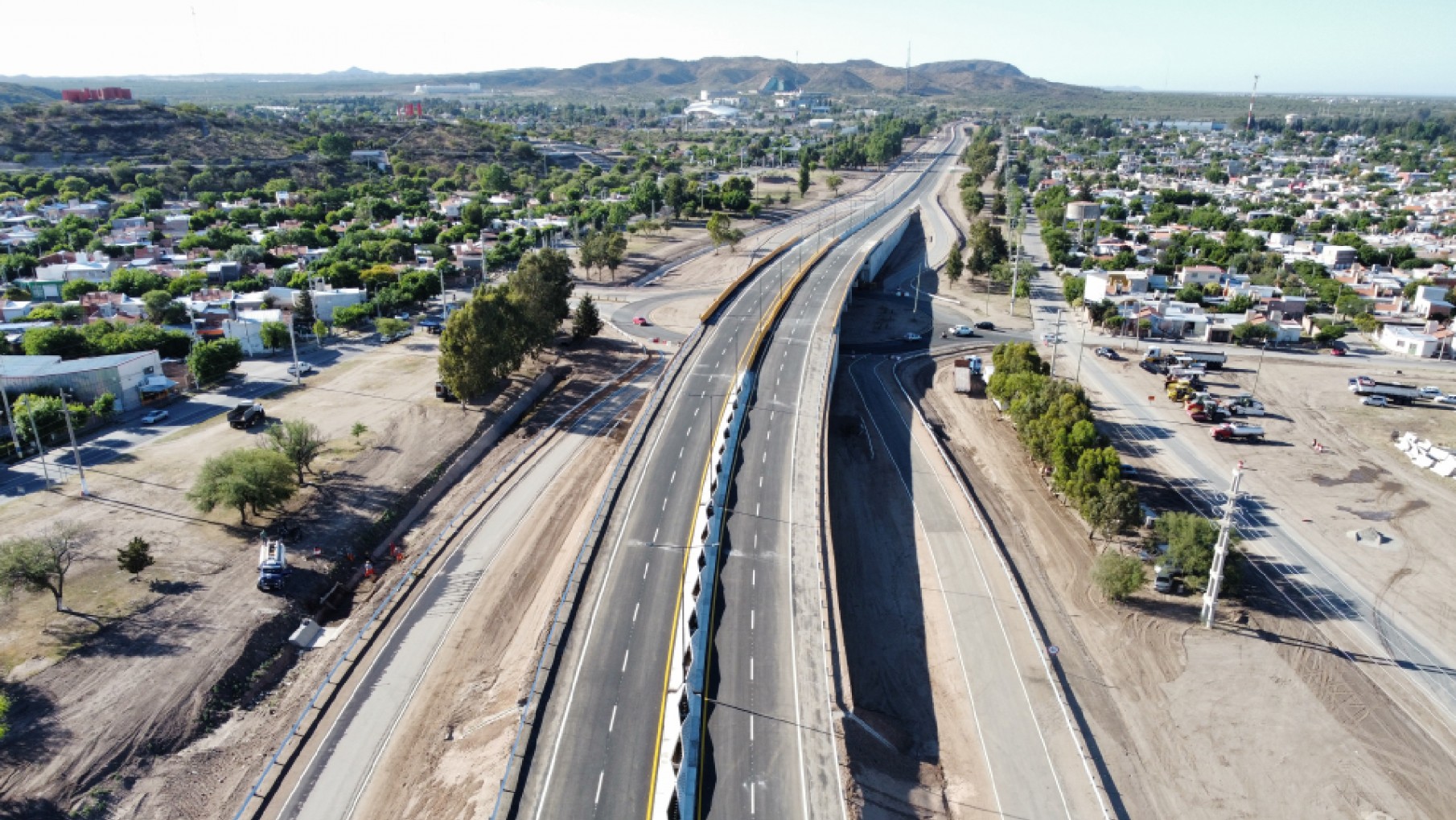 Como en las grandes ciudades: Así avanza la autovía de circunvalación de San Luis
