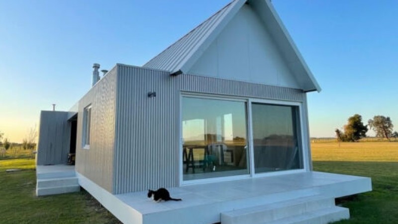 Casa en 15 días con Steel Framing y autosustentable energéticamente