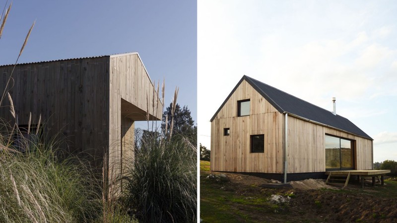 Dos casas espectaculares donde la madera es el elemento central