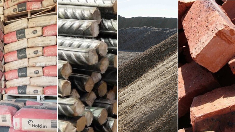 Así están los precios de los principales materiales de la construcción en septiembre