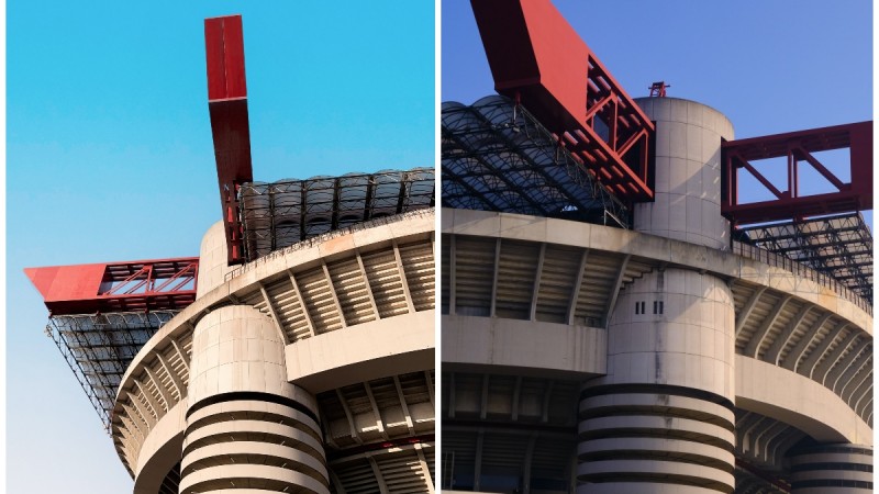 No late como la bombonera, pero este estadio europeo también se mueve