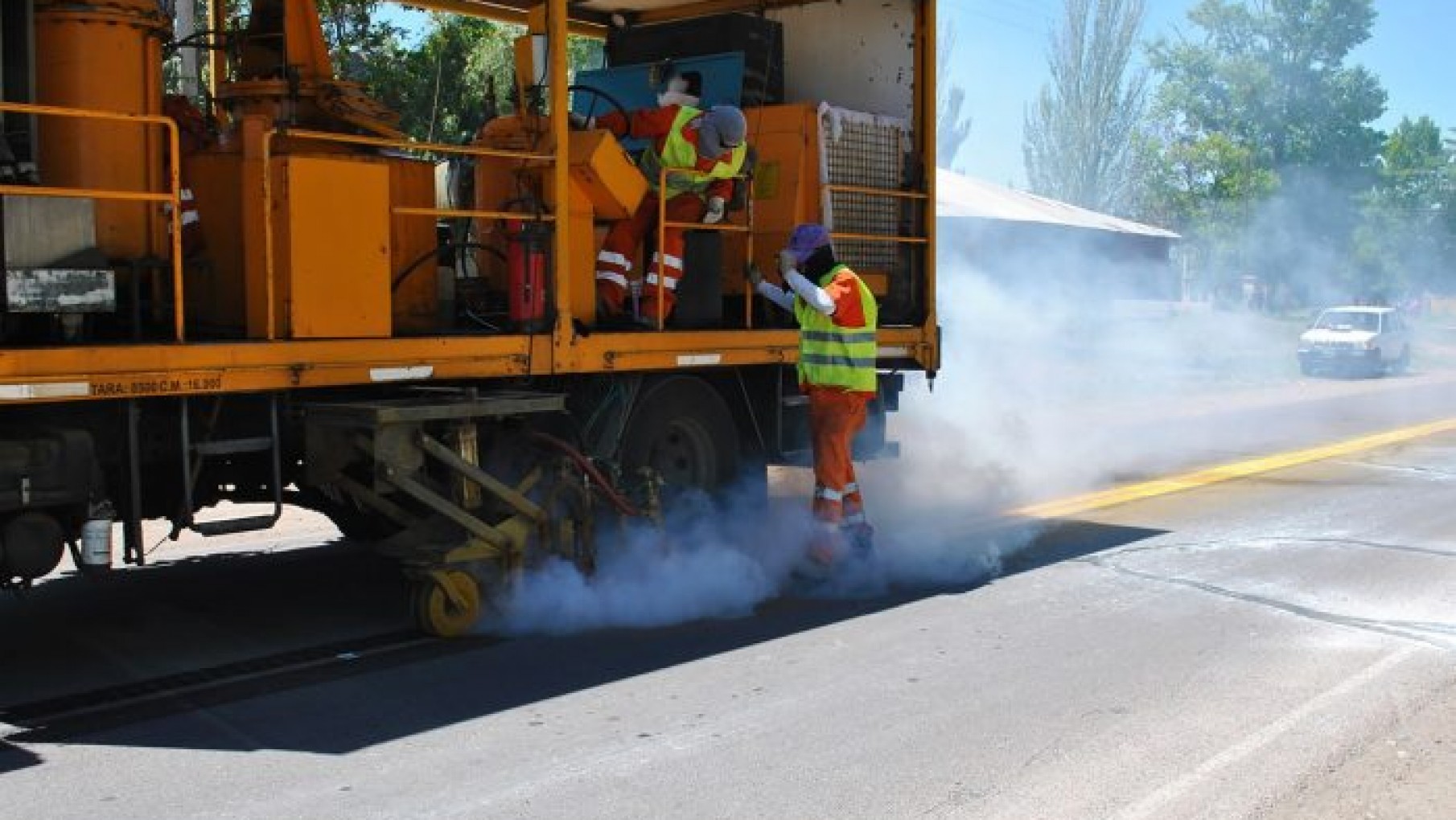 Inicia un importante calendario de obras en rutas de toda la provincia