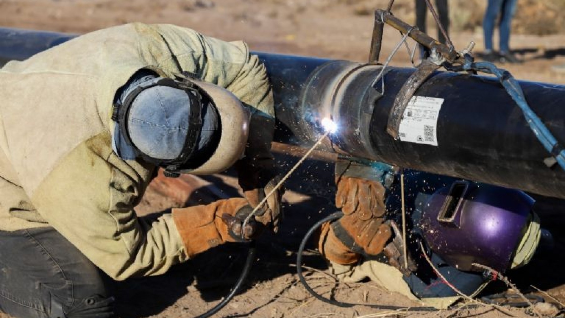 Avanza la construcción de un gasoducto en San Rafael