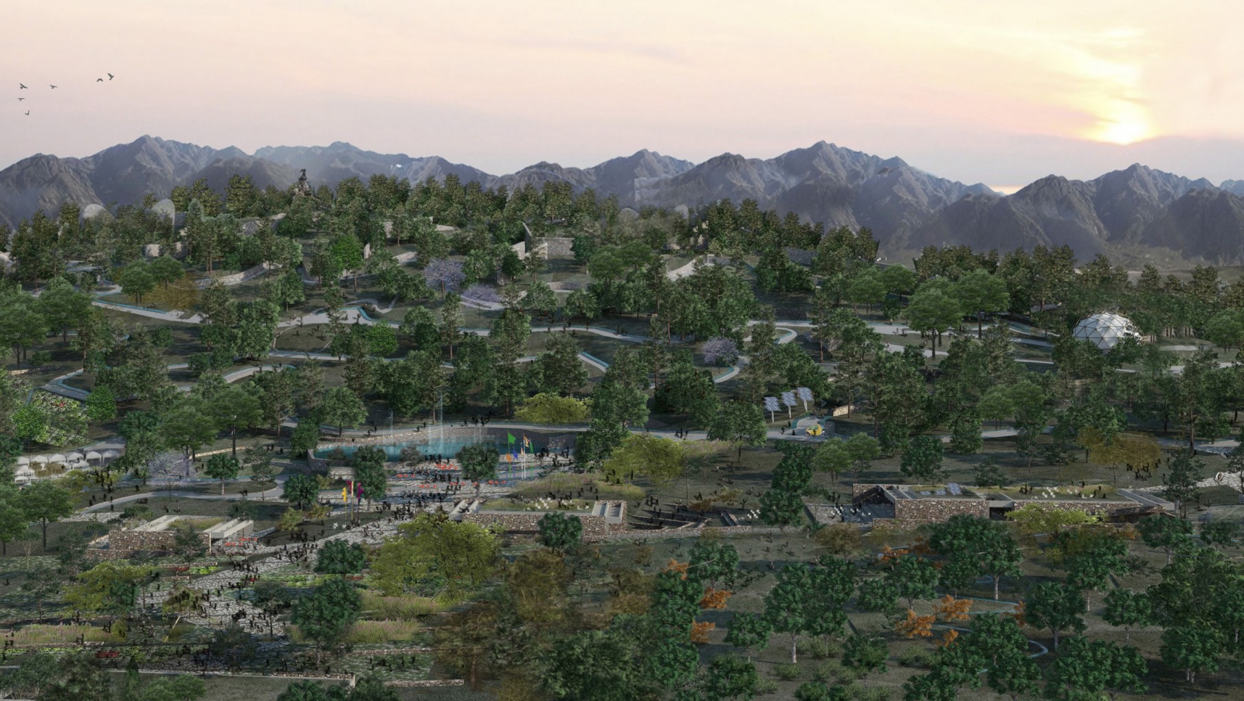 Ecoparque: En una primera etapa construirán un auditorio, una biblioteca, un bar, oficinas y hall de entrada