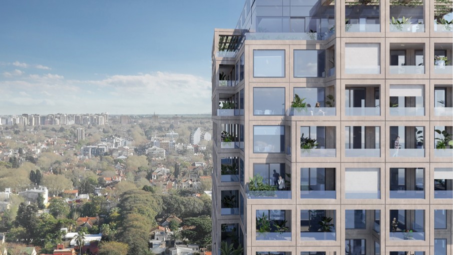 Construyen un nuevo desarrollo premium en un importante barrio 