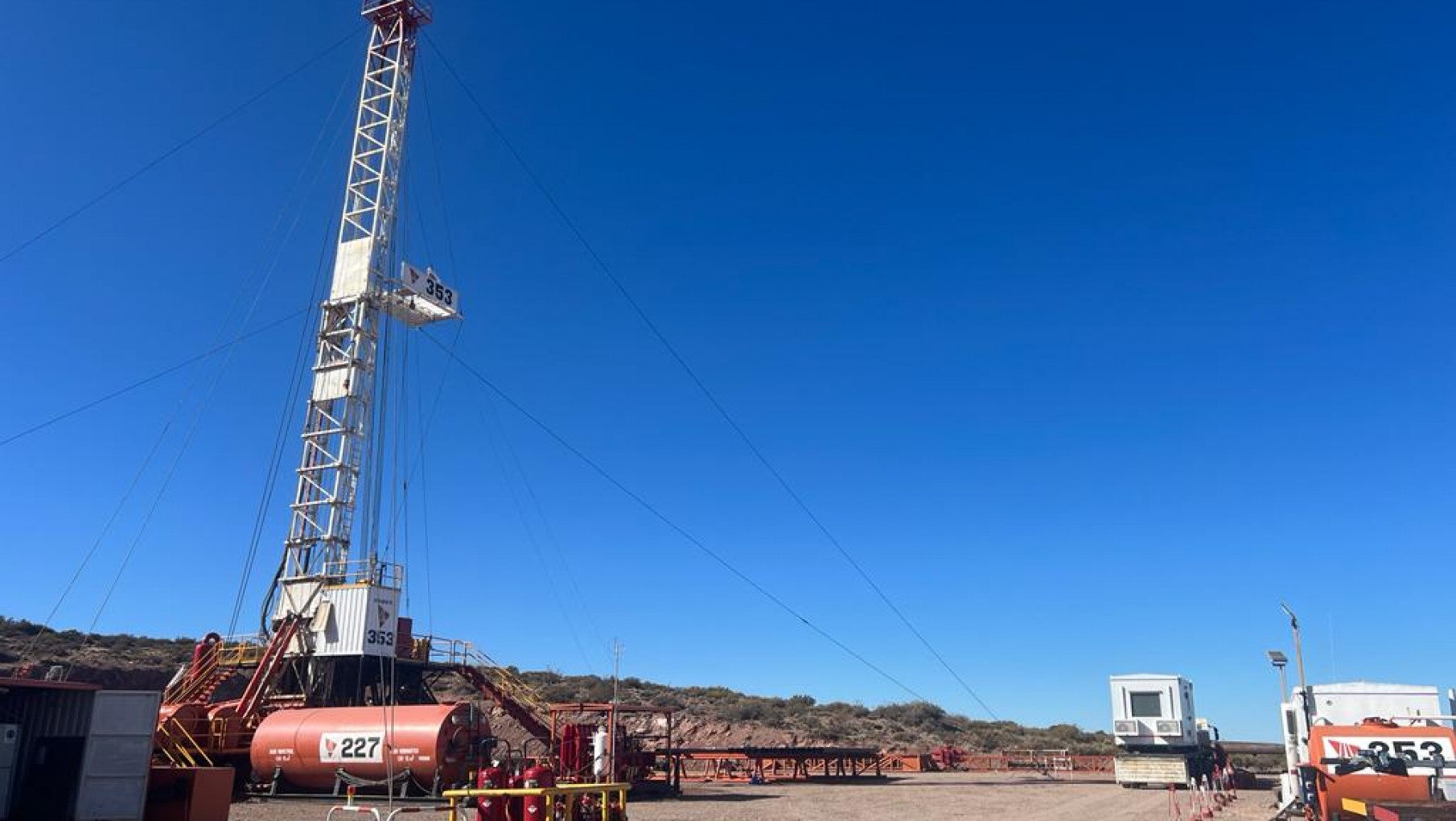 Comenzaron las tareas de perforación en un importante yacimiento mendocino