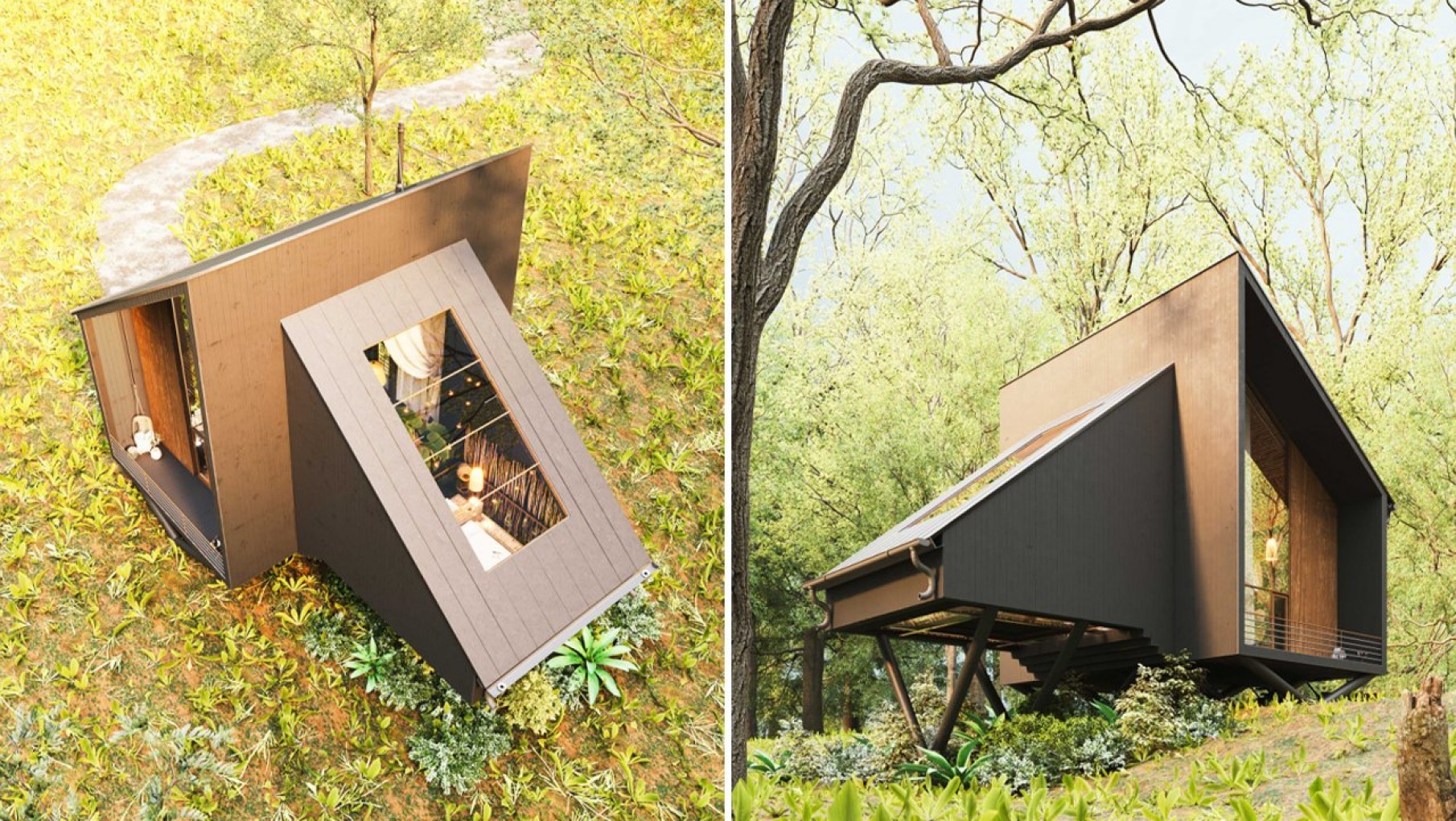 Cinco casas de ensueño construidas con madera