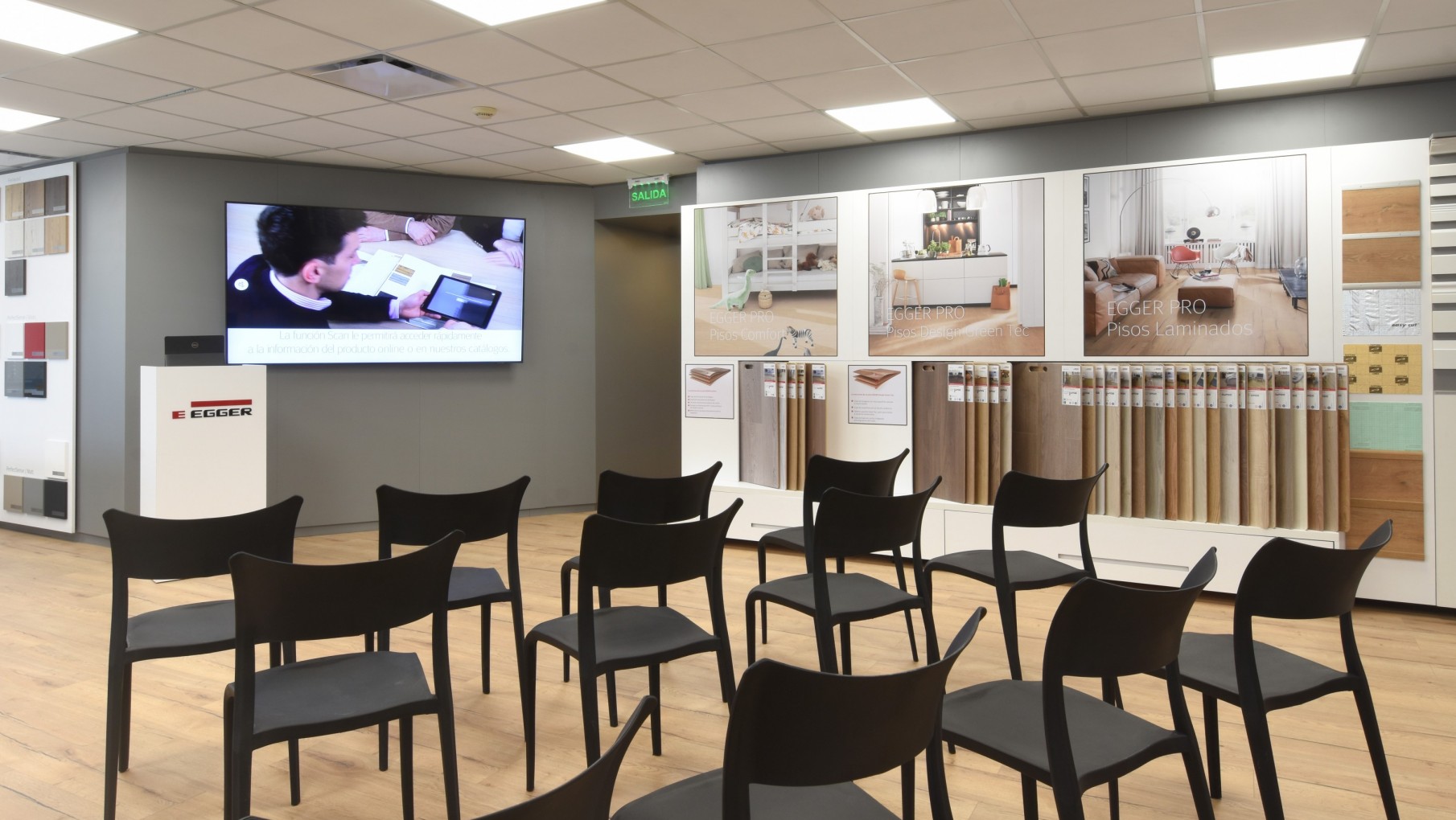 Nueva oficina y showroom de productos para una reconocida firma