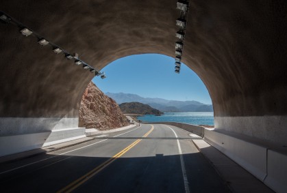 El túnel más famoso de Mendoza será iluminado con nuevos equipos LED de última generación