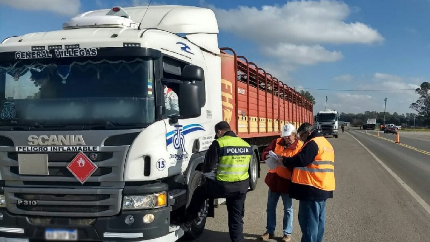 Endurecen controles sobre cementeras, corralones y transporte de carga