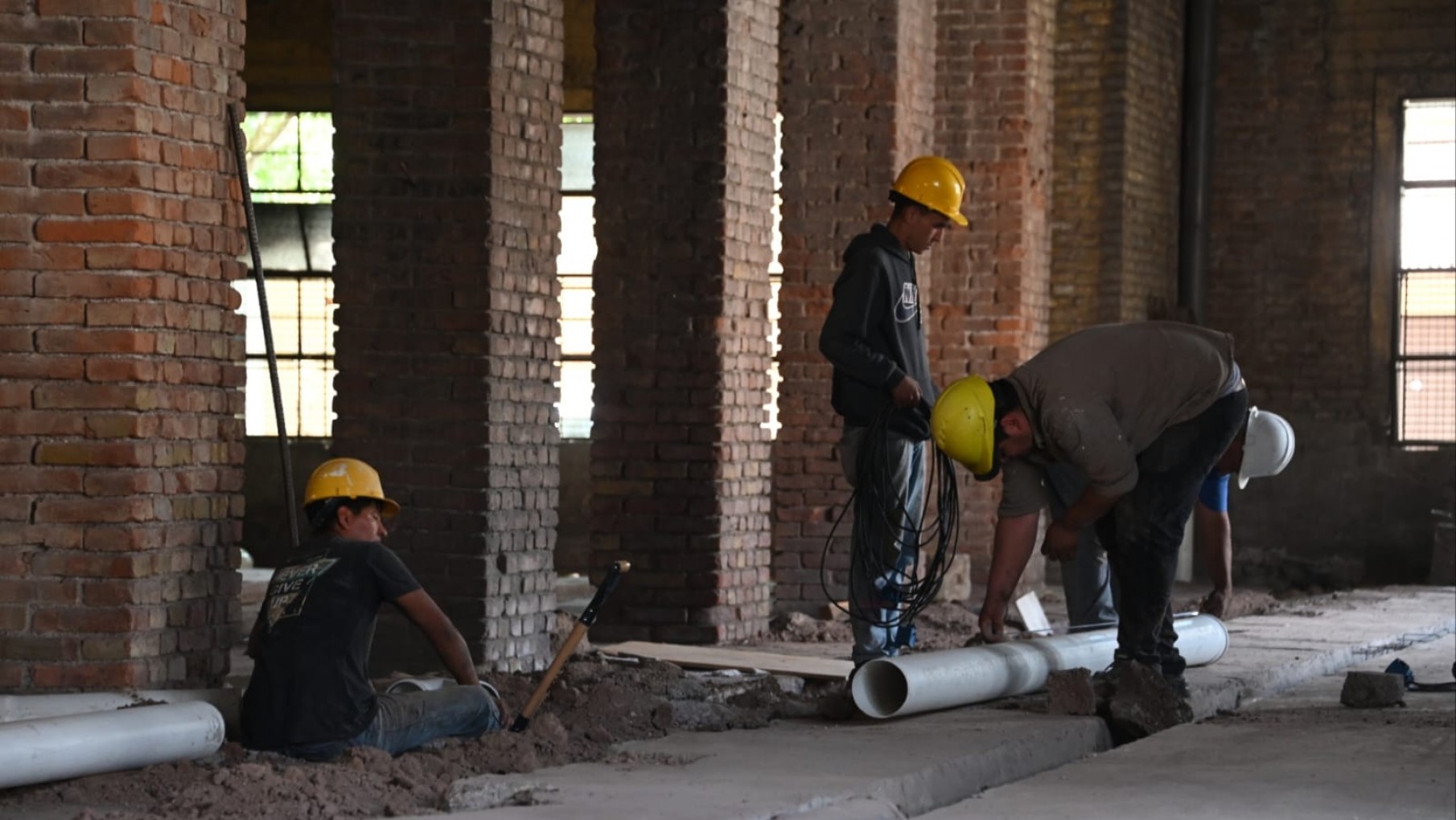 Espacio Arizu: así avanzan las obras en el histórico edificio de Godoy Cruz